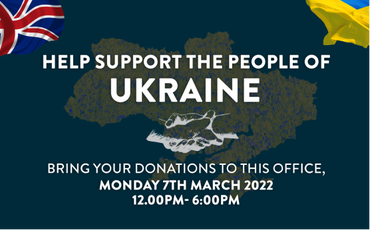 Our urgent plea to help the people of Ukraine